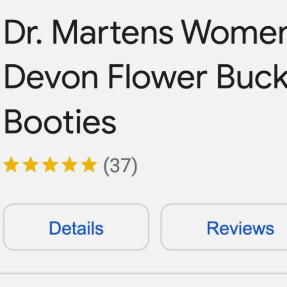 Dr Martens DEVON FLOWER BUCKLE PLATFORMS MSRP$240 Grizzly DK Brown Cute & Chic - Picture 5 of 16